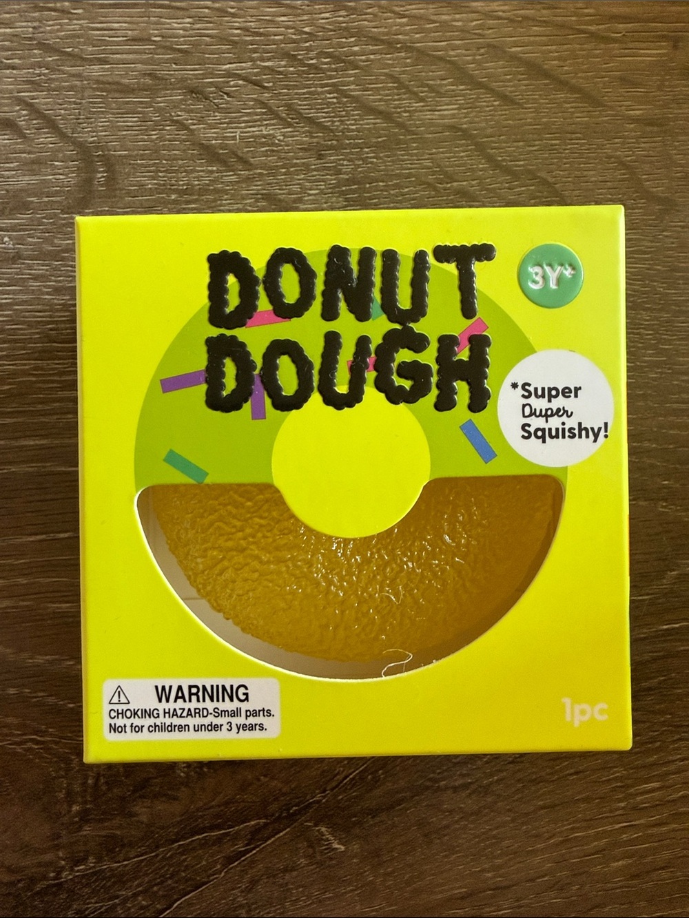 J’adore Donut Dough Squishy Toy - yellow